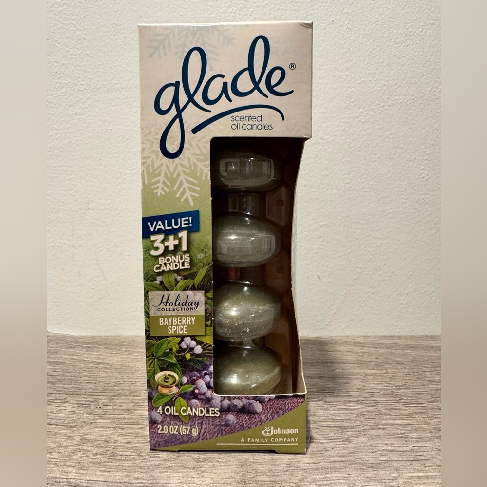 Glade Scented Oil Candles with Instructions
